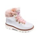 BOTA NIÑA PABLOSKI PIEL CHAROL PELO EN E
