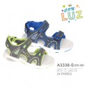 Sandalias Niño LUZ A3338-L BUBBLE