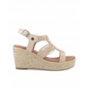 SANDALIA CUÑA CAÑAMO TRENZADO XTI