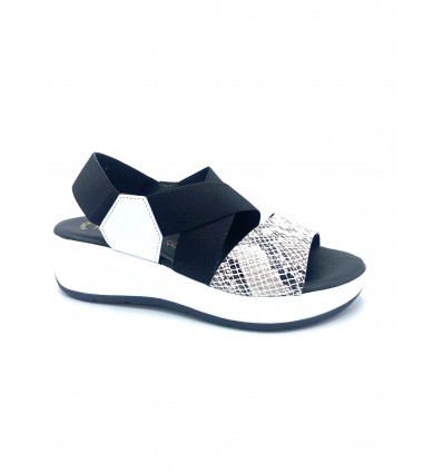 SANDALIA PIEL COMBINADA 2260