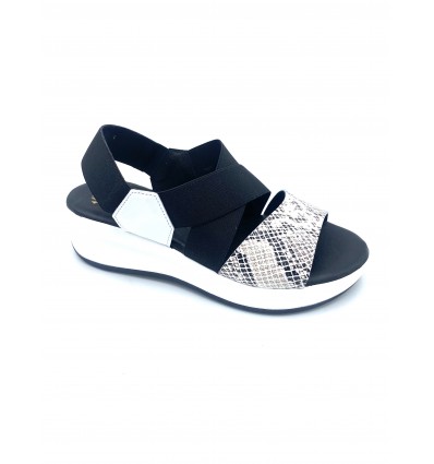 SANDALIA PIEL COMBINADA 2260