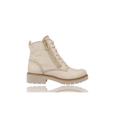BOTIN PIKOLINOS TACON BAJO Y CREMALLERA
