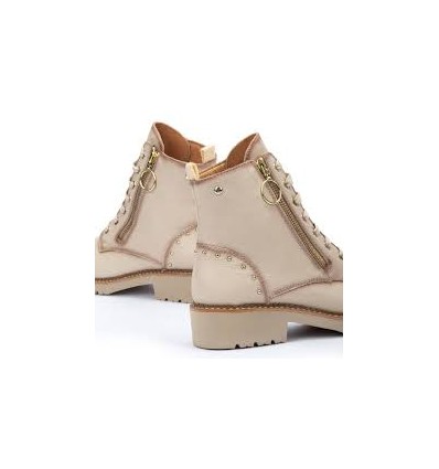 BOTIN PIKOLINOS TACON BAJO Y CREMALLERA