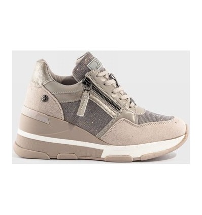 BOTIN SPORT XTI CUÑA CON CREMALLERA