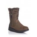 BOTIN CONFORT PELO CREMALLERA LATERAL