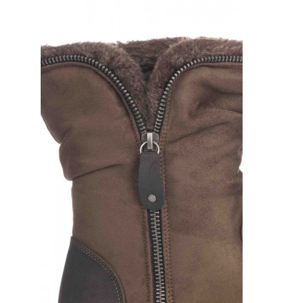 BOTIN CONFORT PELO CREMALLERA LATERAL