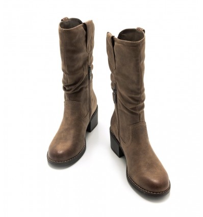 BOTA CAMPERA ARRUGADA MUSTANG