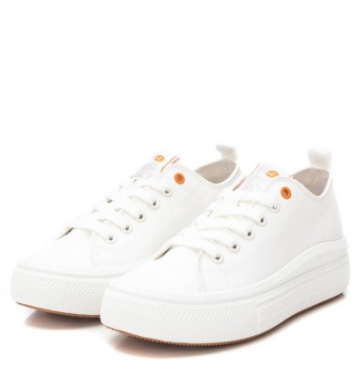 ZAPATILLA SRA LONA BLANCO 17930