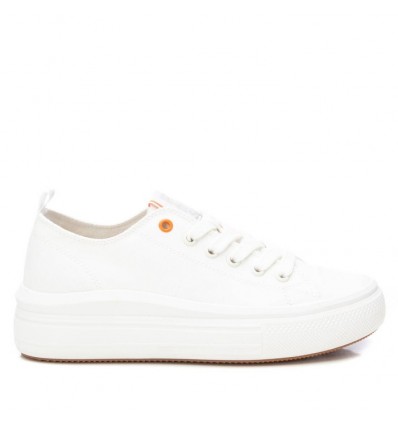 ZAPATILLA SRA LONA BLANCO 17930