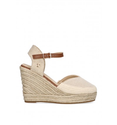 SANDALIA VALENCIANA BORDADO PUNTA LATERA