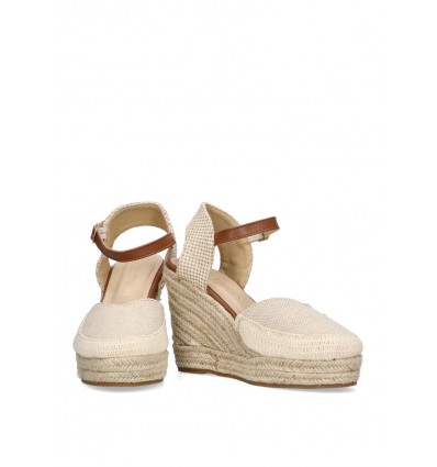 SANDALIA VALENCIANA BORDADO PUNTA LATERA