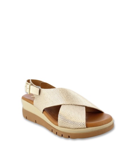 SANDALIA PIEL 8221 YAR/MET