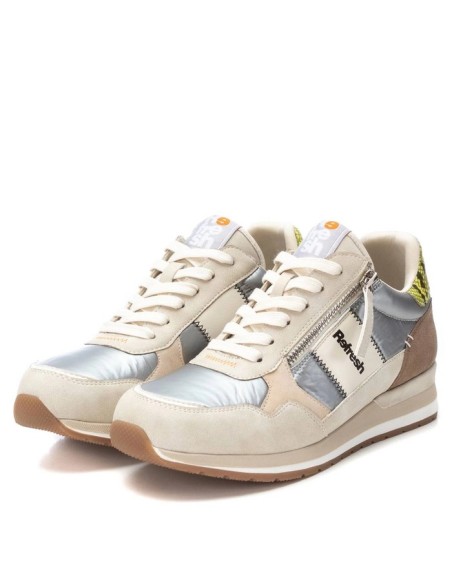 ZAPATILLA SPORT VESTIR REFRESH CON CREMA