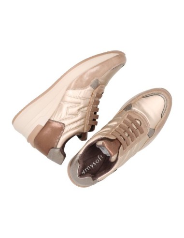 ZAPATILLA SPORT CORDON ELASTICO CUÑA