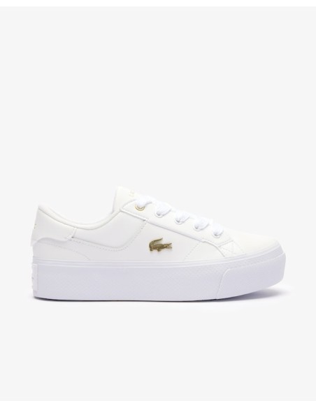 LACOSTE ZAPATILLA PIEL DOBLE PISO