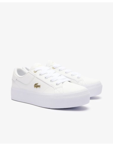 LACOSTE ZAPATILLA PIEL DOBLE PISO