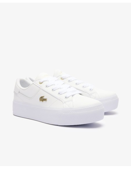 LACOSTE ZAPATILLA PIEL DOBLE PISO