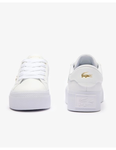 LACOSTE ZAPATILLA PIEL DOBLE PISO