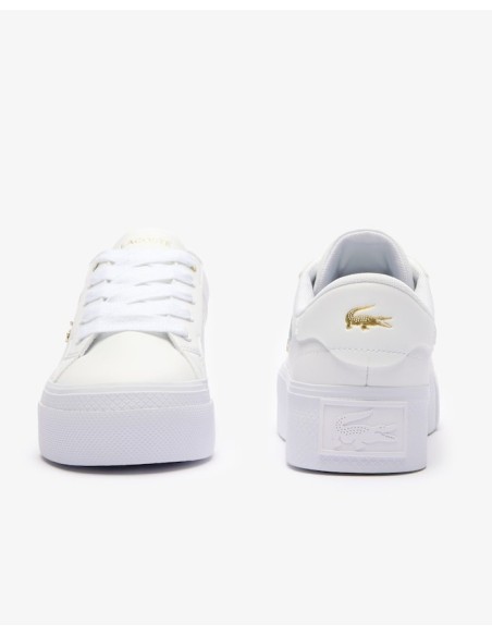 LACOSTE ZAPATILLA PIEL DOBLE PISO