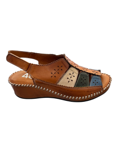 SANDALIA 48+HOURS CUERO COMBI 2
