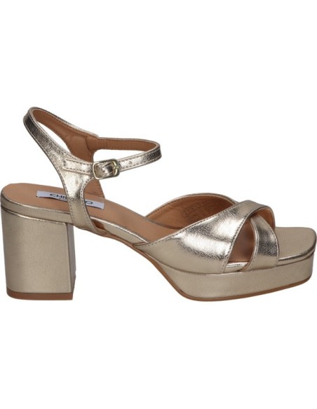 SANDALIA PIEL VEGANA PLATAFORMA