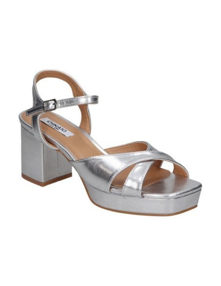 SANDALIA PIEL VEGANA PLATAFORMA