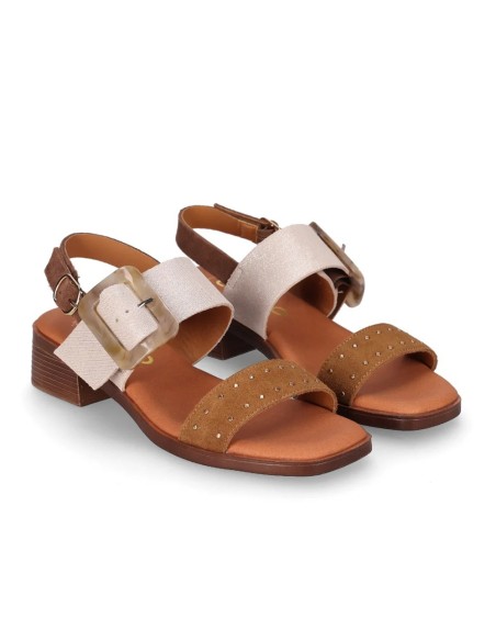 SANDALIA SERRAJE TACON BAJO