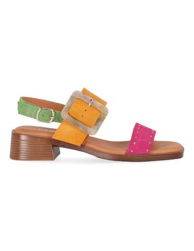 SANDALIA SERRAJE TACON BAJO