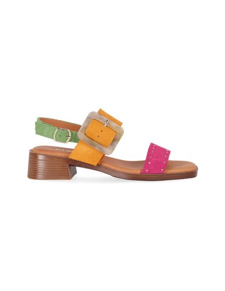 SANDALIA SERRAJE TACON BAJO