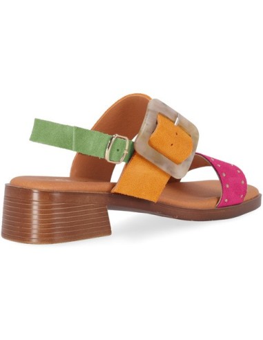 SANDALIA SERRAJE TACON BAJO