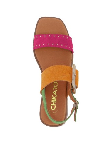 SANDALIA SERRAJE TACON BAJO