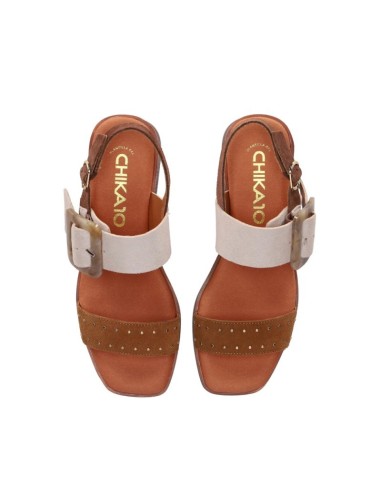 SANDALIA SERRAJE TACON BAJO