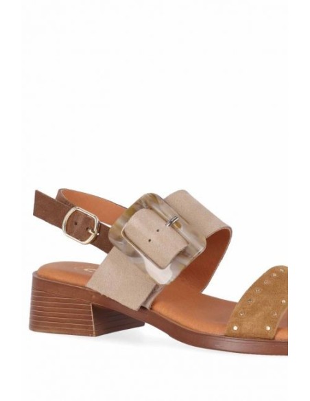 SANDALIA SERRAJE TACON BAJO