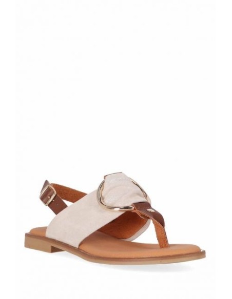 SANDALIA SERRAJE PLANA