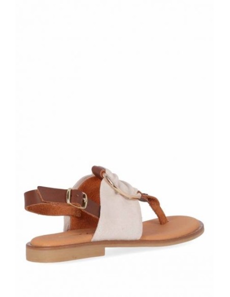 SANDALIA SERRAJE PLANA