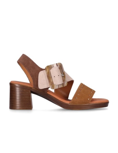 SANDALIA SERRAJE TACON MEDIO