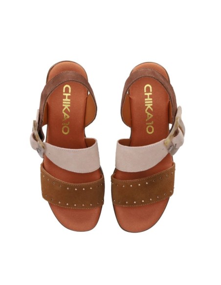 SANDALIA SERRAJE TACON MEDIO