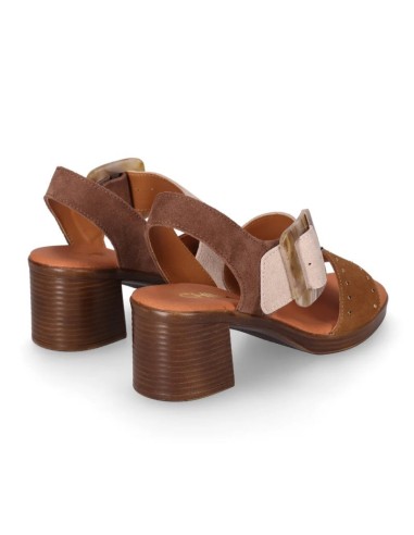 SANDALIA SERRAJE TACON MEDIO