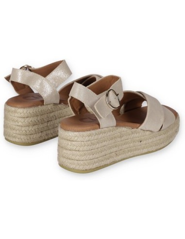 SANDALIA SERRAJE CUÑA BAJA